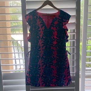 Lily pulitzer  worn only once !! Like new!!Turquoise and hot pink